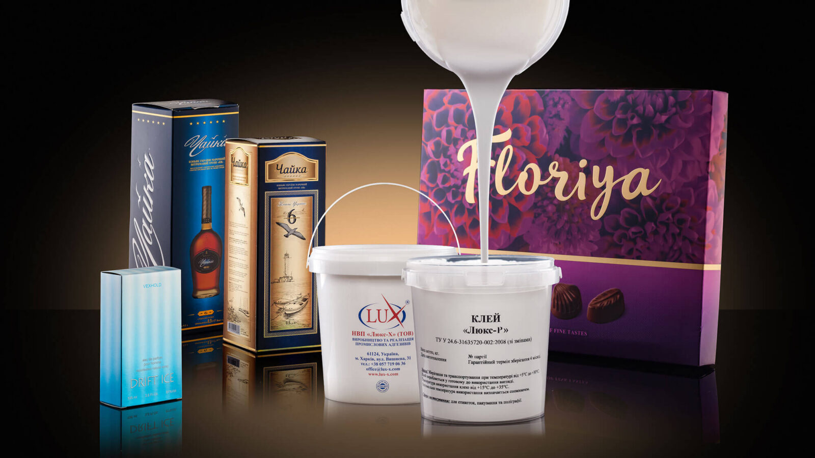 Клеї лінійки «Люкс-Р»