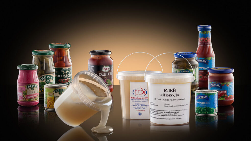 Клей «Люкс-Д» на основі модифікованих крохмалів